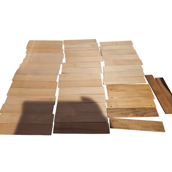 6-Inch Wood Rulers Bulk Set Of 42 Pieces Unbranded Some Teacher Themed Ones - Picture 6 of 6